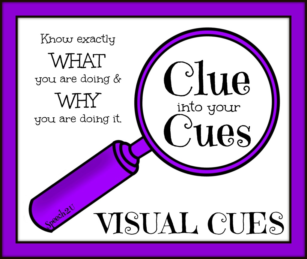 Clue into cues visual