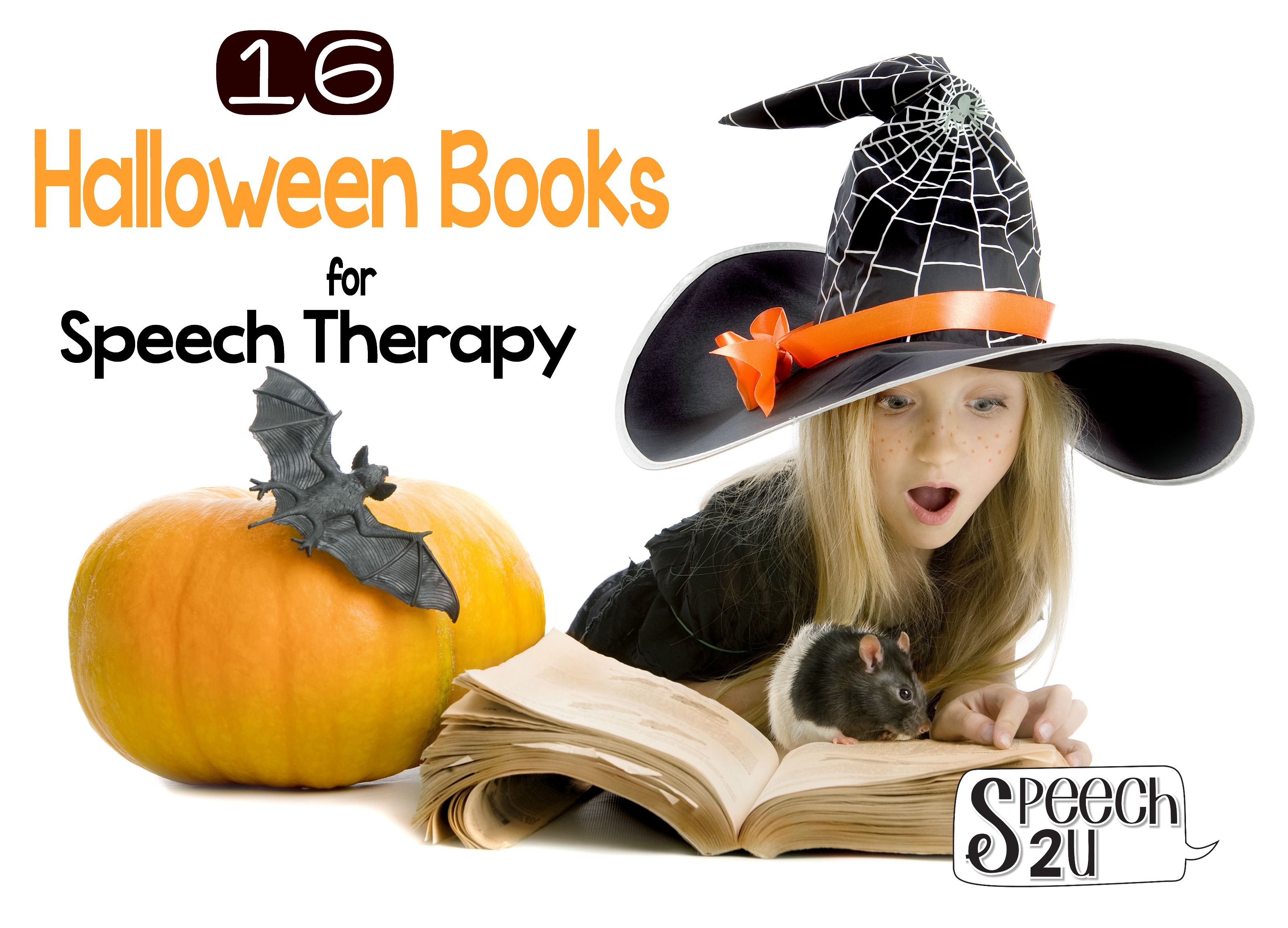 Halloween Speech Therapy Books