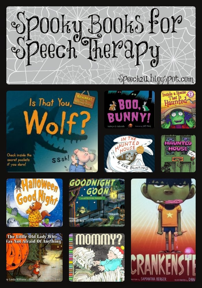 My Favorite Halloween Books for Speech Therapy