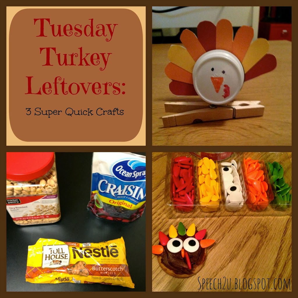 Tuesday Turkey Leftovers: 3 super quick crafts