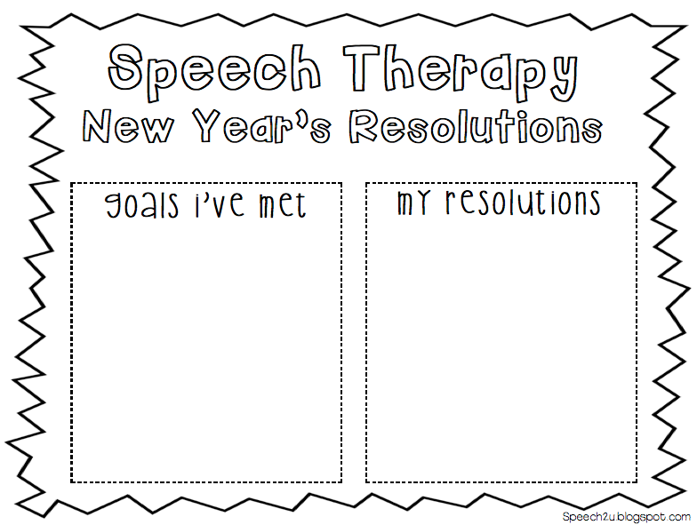 Resolved Resolutions and a FREEBIE