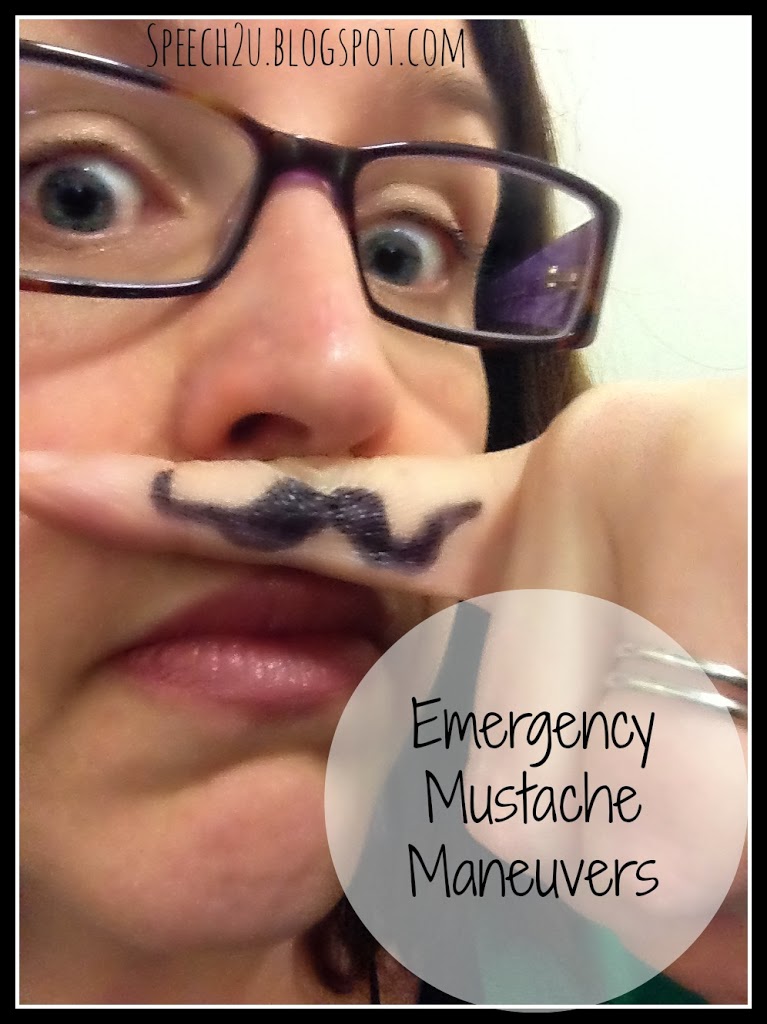 Emergency Mustache Maneuvers