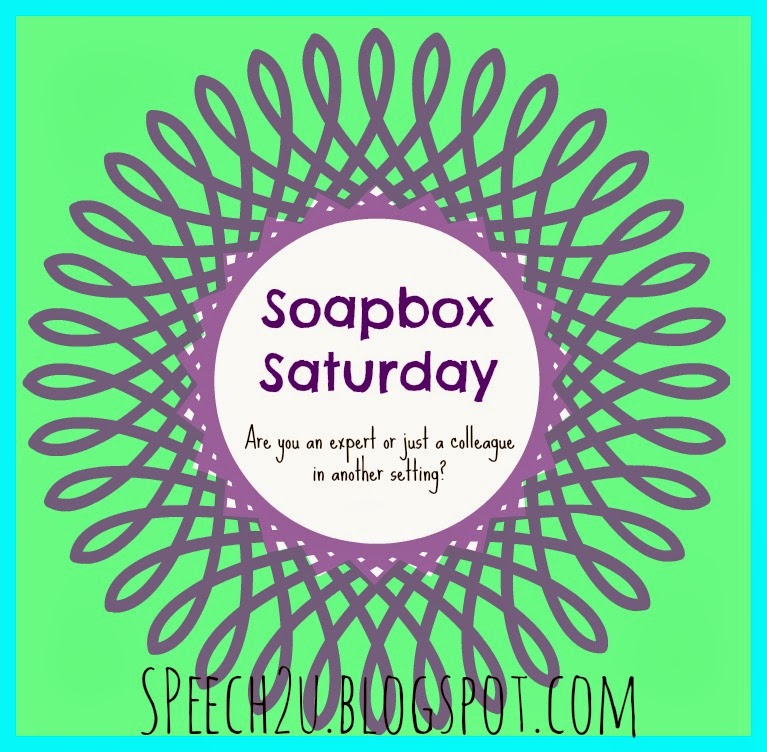 Soapbox Saturday:  Are you an expert OR are you just a colleague in another setting?