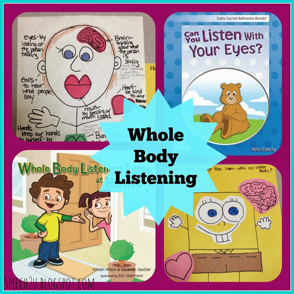 Whole Body Listening: Sponge Bob Style