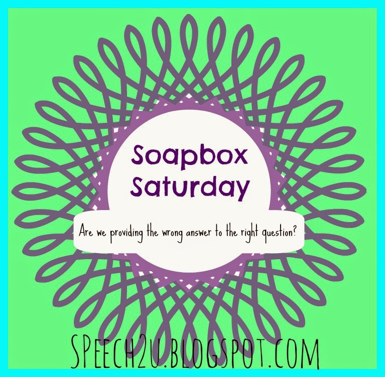 Soapbox Saturday: What if we have the wrong answer to our problem?