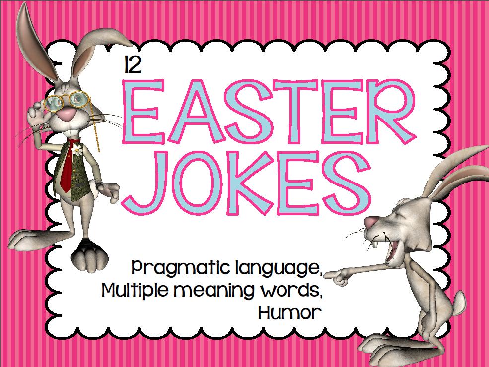 Hoppy Easter: Fun jokes to share while strengthening language skills {freebie}