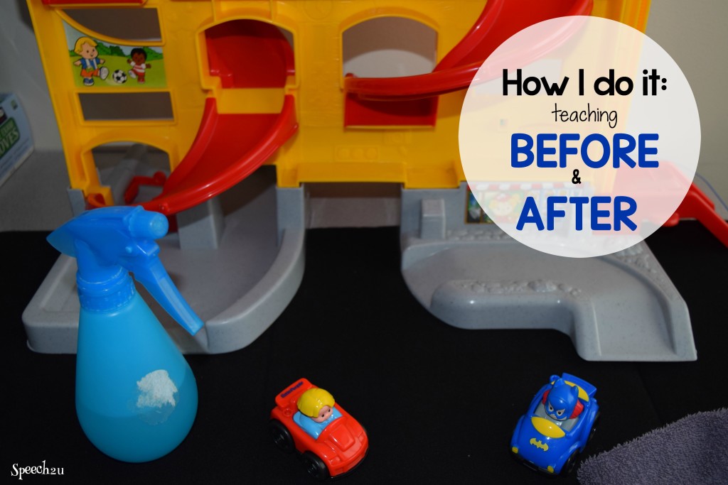 How I do it: Teach Before and After