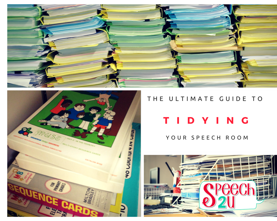 The Ultimate Guide to Organizing your Speech Room