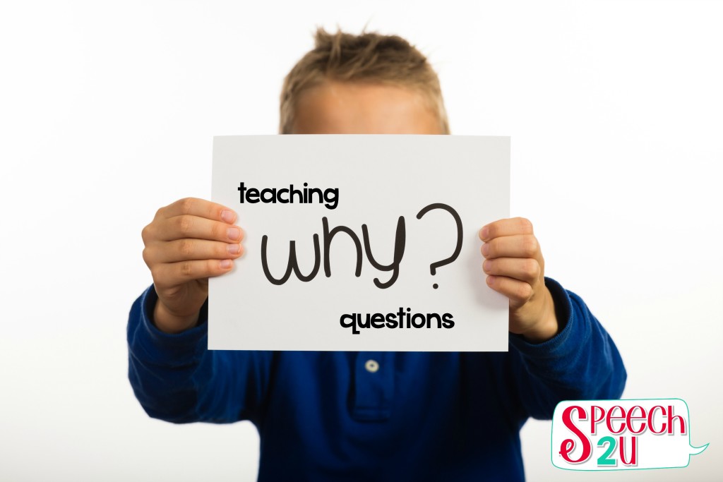 Teaching WHY questions